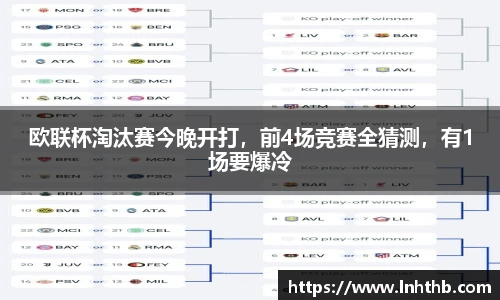 欧联杯淘汰赛今晚开打，前4场竞赛全猜测，有1场要爆冷